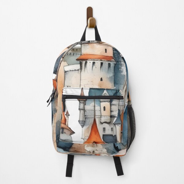Item preview, watercolor castle designed and sold by NickLivin.