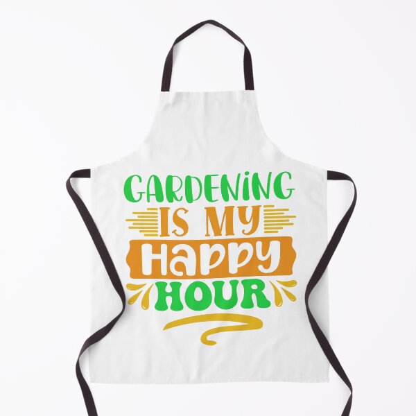 Item preview, Gardening Is My Happy Hour designed and sold by GrumpyFella.
