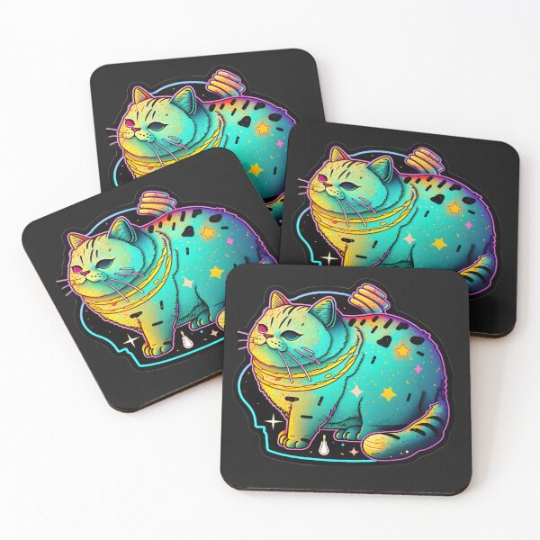 Item preview, Chubby Cosmic Cat designed and sold by MidgardWonders.