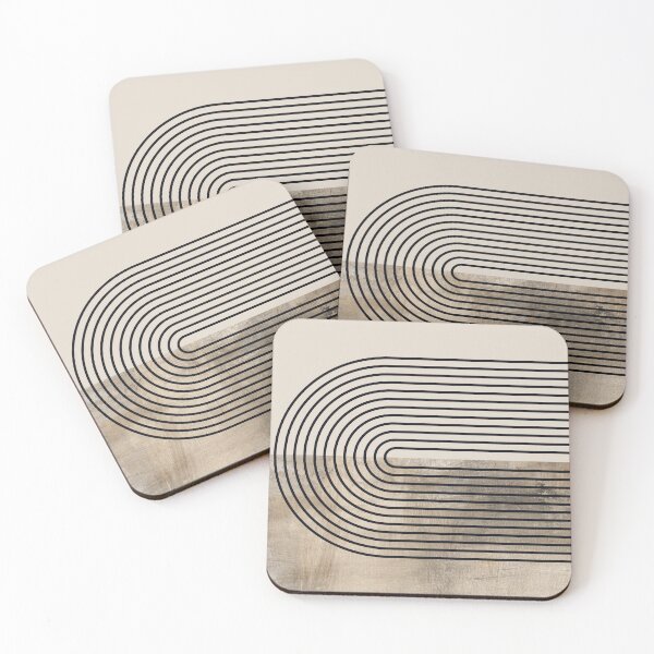 Item preview, Mid century art,mid century modern, boho style designed and sold by RaspberryEM.