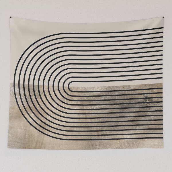 Item preview, Mid century art,mid century modern, boho style designed and sold by RaspberryEM.