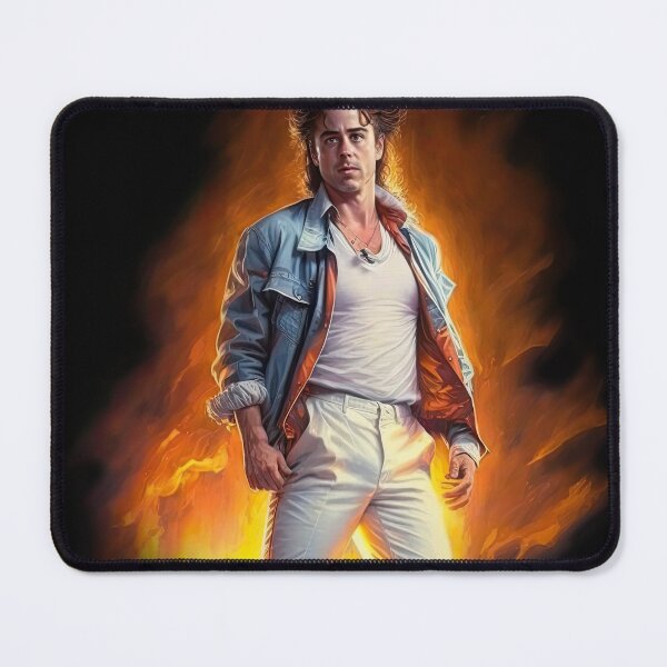 Item preview, Eddie Munson Downey Jr. Stranger Things designed and sold by RETRO1985.