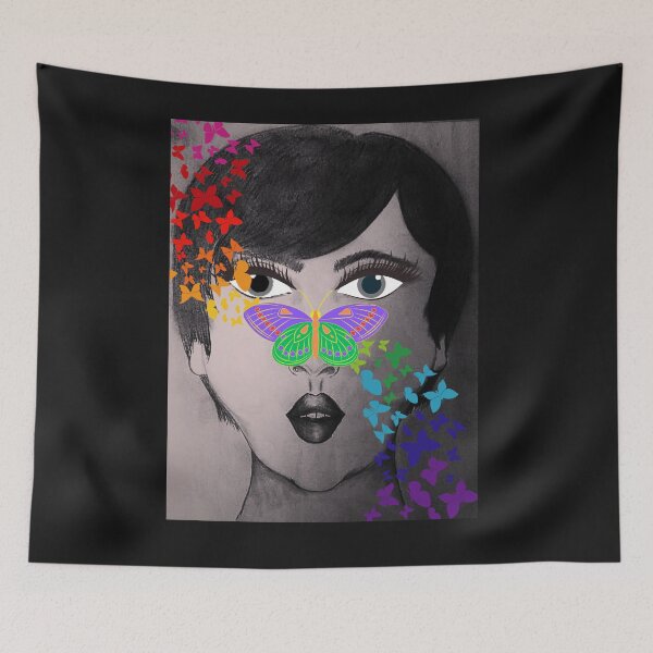 Item preview, Rainbow Butterfly designed and sold by Vanessa Hogle.