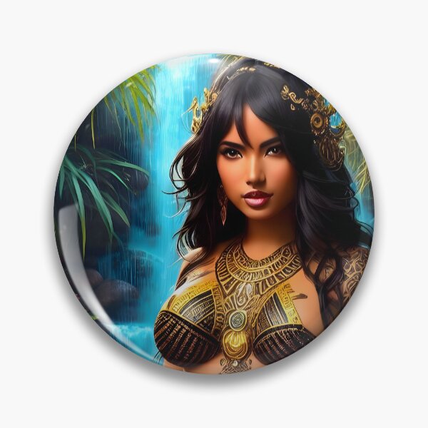 Item preview, Aztec Goddess of the sacred pond designed and sold by magikman65.