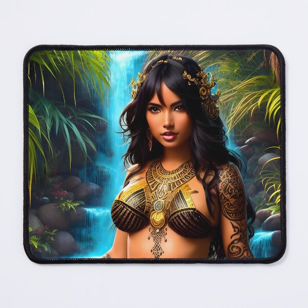 Item preview, Aztec Goddess of the sacred pond designed and sold by magikman65.