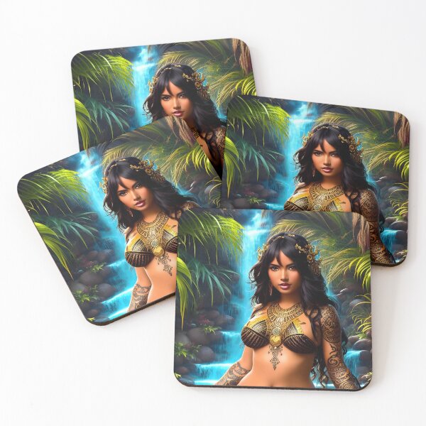 Item preview, Aztec Goddess of the sacred pond designed and sold by magikman65.