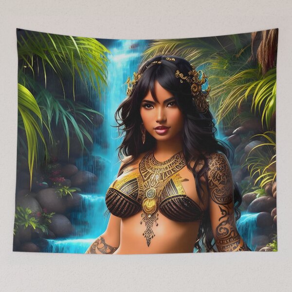 Item preview, Aztec Goddess of the sacred pond designed and sold by magikman65.
