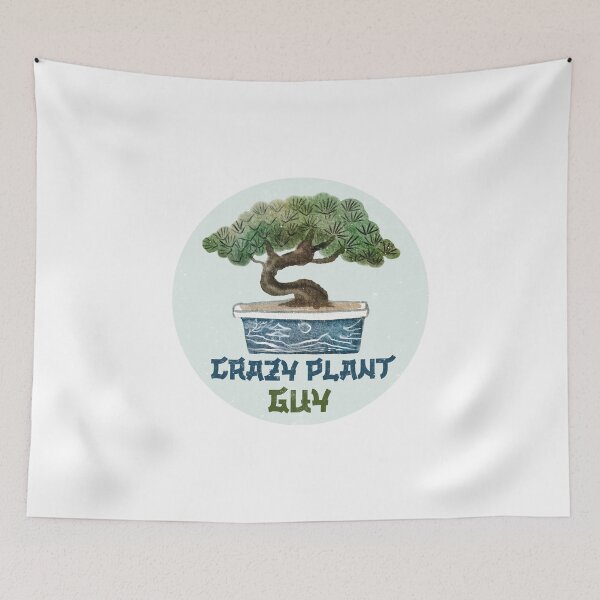 Item preview, Crazy Plant Guy designed and sold by GrumpyFella.