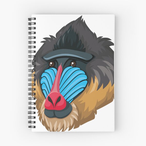 Item preview, Overall, the mandrill monkey design is a beautiful and stunning representation of this unique and adorable species. designed and sold by TrendsDesign	 ⭐⭐⭐⭐⭐.