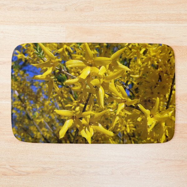 Item preview, Happy spring vibrant forsythias original artwork designed and sold by paragonDesign28.