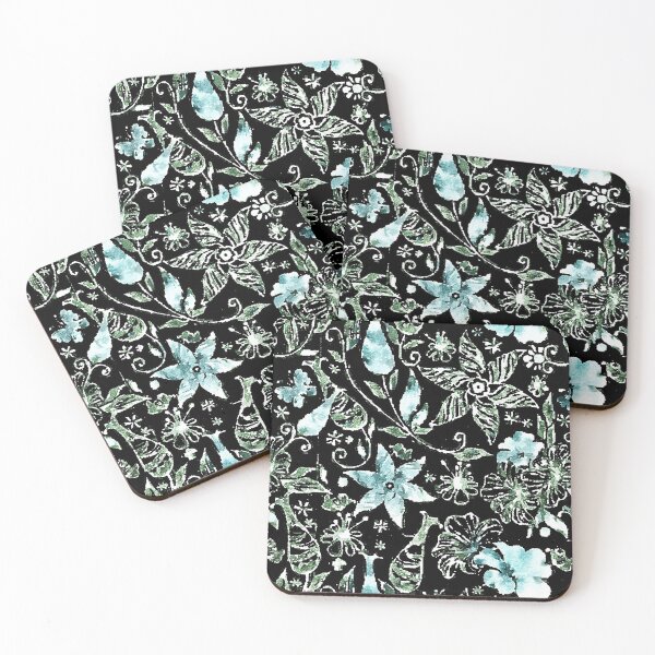 Item preview, Small floral vine print designed and sold by Susan Gallup.