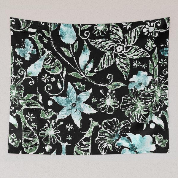 Item preview, Small floral vine print designed and sold by Susan Gallup.