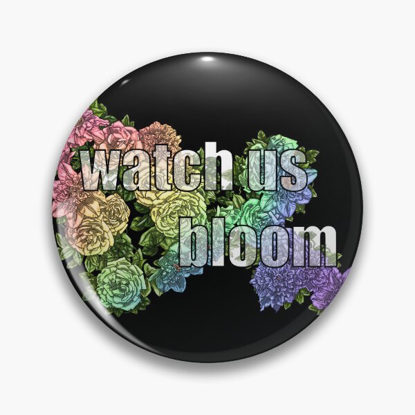 Item preview, Watch Us Bloom Clematis And Roses Rainbow 2023 designed and sold by Art by Veya.