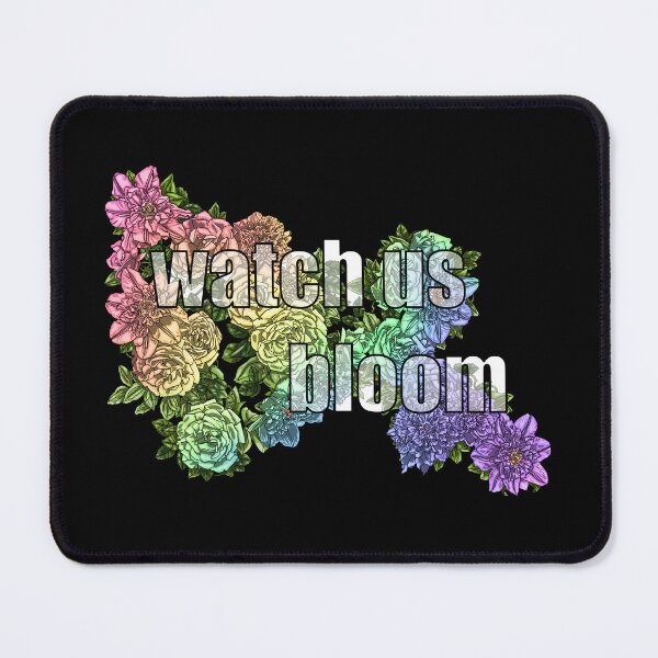 Item preview, Watch Us Bloom Clematis And Roses Rainbow 2023 designed and sold by Art by Veya.