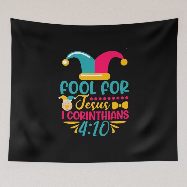 Item preview, Fool For Jesus 1 corinthians 4 designed and sold by Gile-Shop.