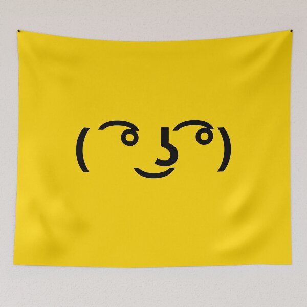 Item preview, Lenny Face T-Shirt - Funny Meme Design designed and sold by GorinART.