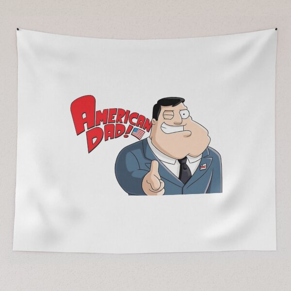 Item preview, American dad designed and sold by Foxyfoxy2023.