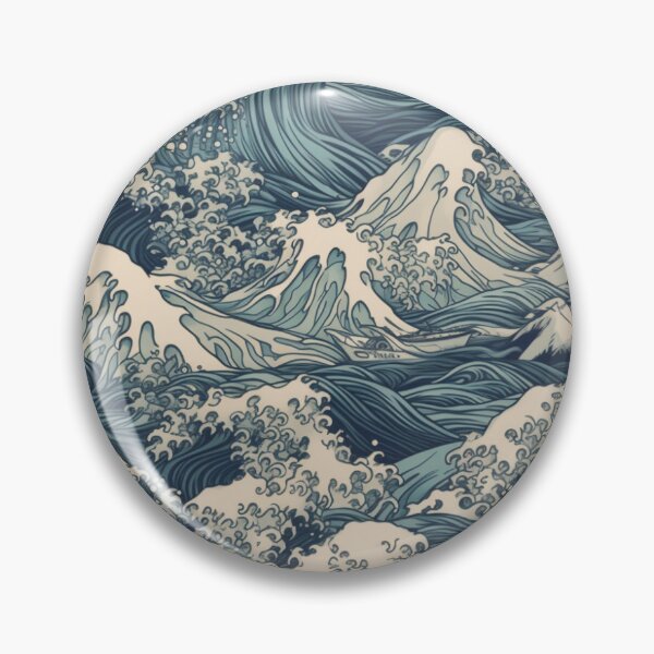 Item preview, Crashing Waves Pattern designed and sold by shanemuir5.