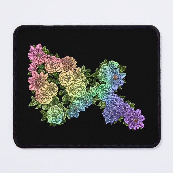 Item preview, Clematis and Roses Rainbow 2023 designed and sold by Art by Veya.