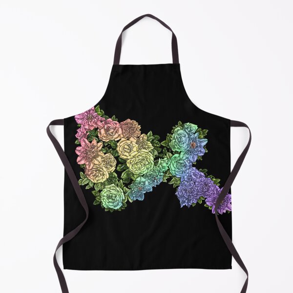 Item preview, Clematis and Roses Rainbow 2023 designed and sold by Art by Veya.