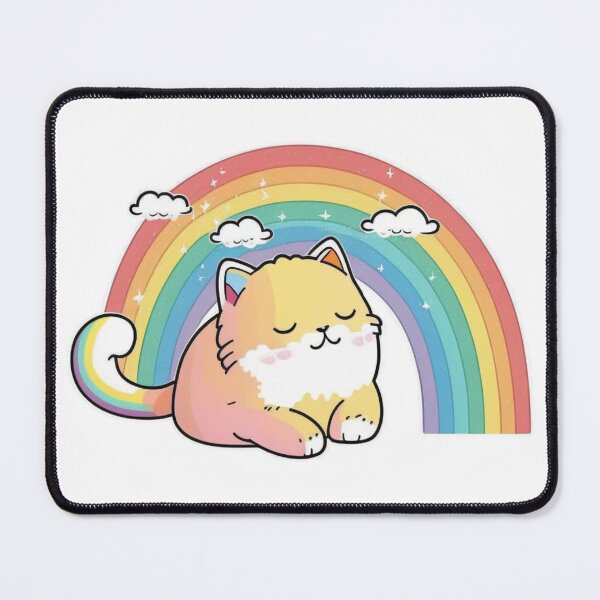 Item preview, Resting Rainbow Cat designed and sold by Zeng-Graphics.