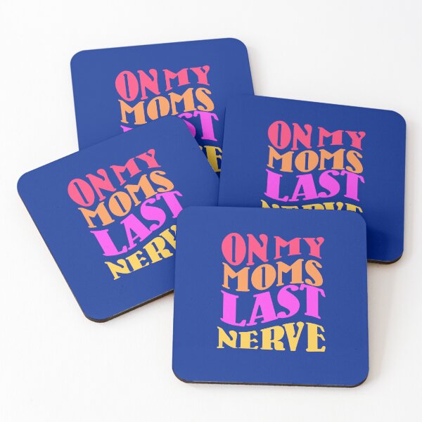 Item preview, On my Moms Last Nerve, Groovy Weird Moms Build Character designed and sold by DiensDesign.