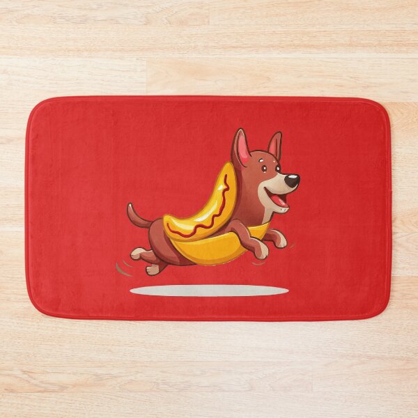 Item preview, Hilarious Weenie Dog in Hot Dog Costume  designed and sold by Med ing.