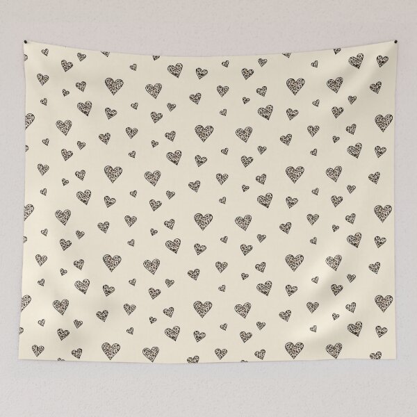 Item preview, Leopard Print Heart Pattern - Animal Print Cheetah Spot Love Hearts designed and sold by inspirationzgal.