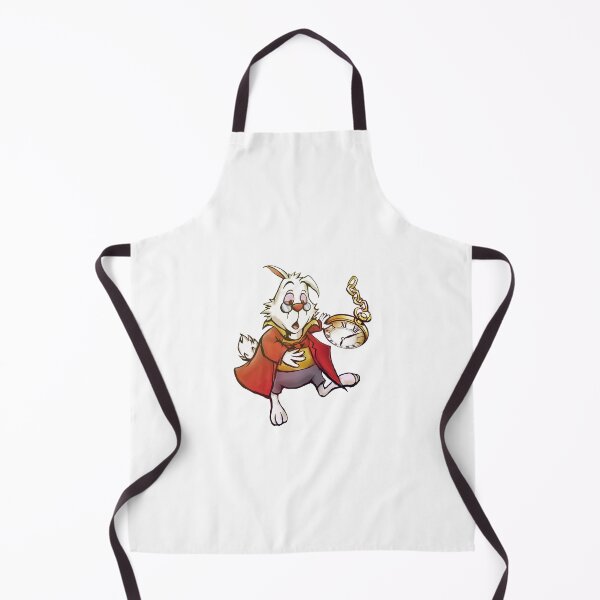 Item preview, Alice in wonderland white rabbit clock print designed and sold by Rubyslemons321.