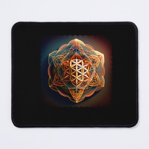 Item preview, Sacred Geometry – circular image with vibrant colors representing the symbol of Sacred Geometry. designed and sold by Estevam Marinho.