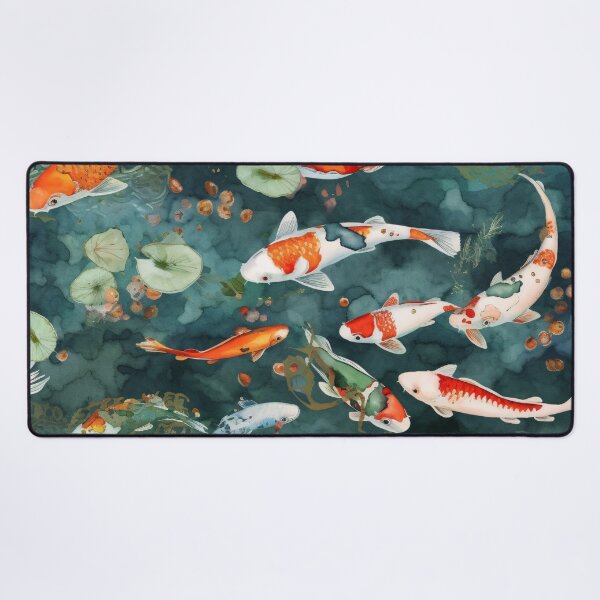 Item preview, Japanese Koi Fish Pond designed and sold by Apeful.