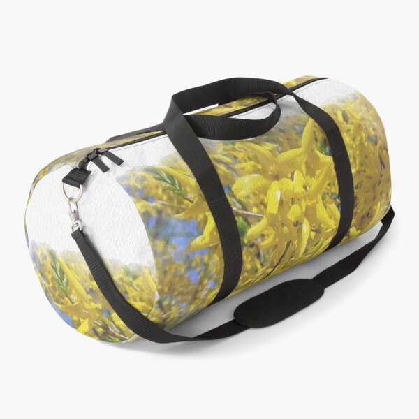 Item preview, Happy spring vibrant forsythias Digital Watercolor original artwork designed and sold by paragonDesign28.