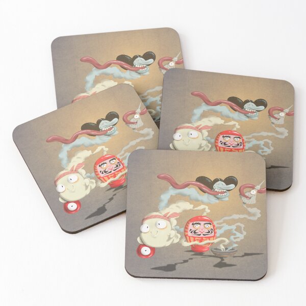 Item preview, Daruma & Yokai - Poster designed and sold by TomiAx.