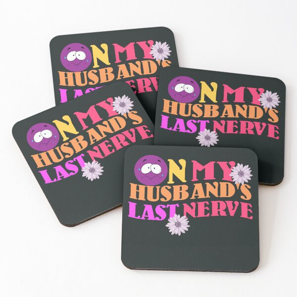 Item preview, On my Husband's Last Nerve, Groovy Weird Moms Build Character designed and sold by DiensDesign.