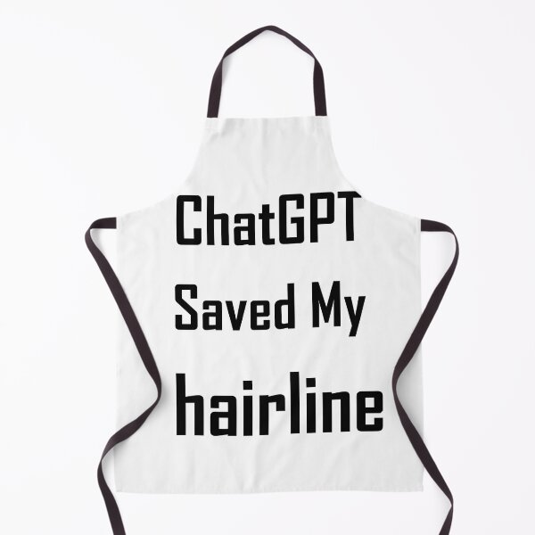 Item preview, ChatGPT Saved My Toast hairline designed and sold by TechsQuickArt.