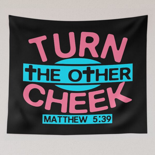 Item preview, Turn The Other Cheek designed and sold by plushism.