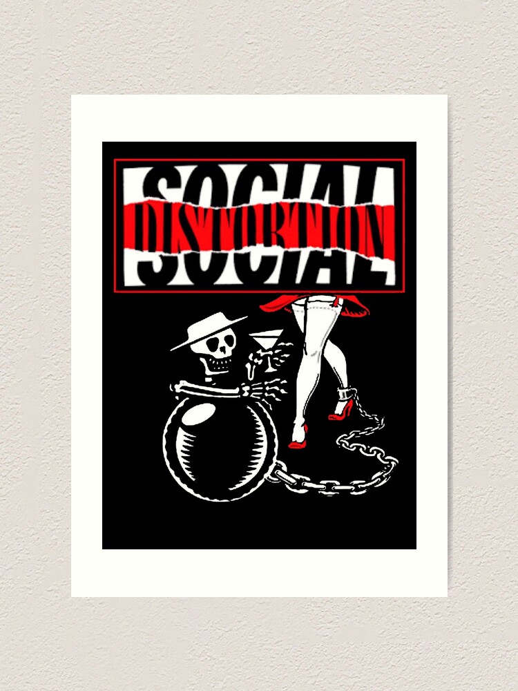 SOCIAL DISTORTION | Art Print