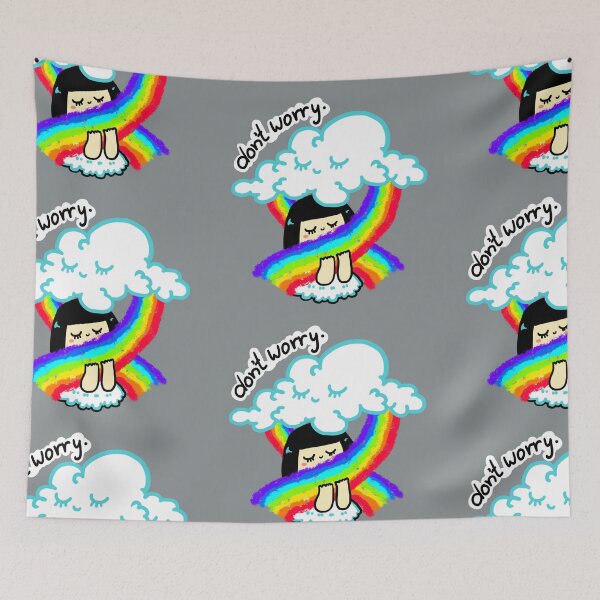 Item preview, don't worry rainbow designed and sold by seekrame.