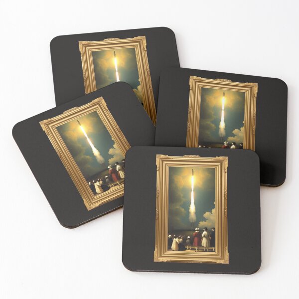 Item preview, Old Master rocket launch (#02) [Create a set!] designed and sold by SolidEarthArt.