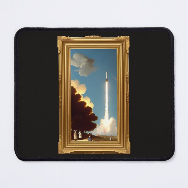 Item preview, Old Master rocket launch (#03) [Create a set!] designed and sold by SolidEarthArt.