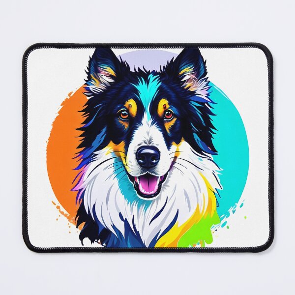 Item preview, A cute and colorful dog is waiting for you to take it home designed and sold by SurrealAnimals.