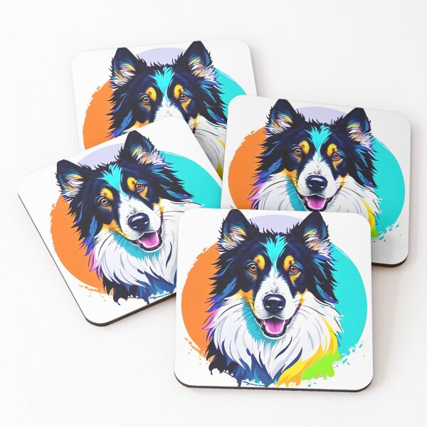 Item preview, A cute and colorful dog is waiting for you to take it home designed and sold by SurrealAnimals.