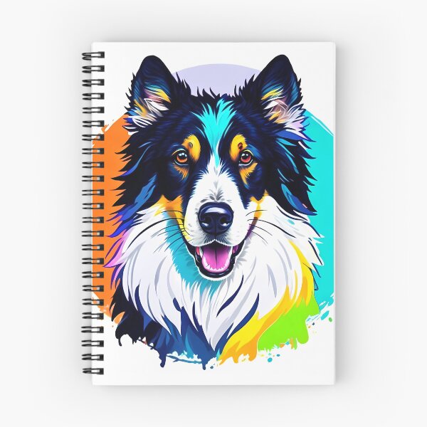 Item preview, A cute and colorful dog is waiting for you to take it home designed and sold by SurrealAnimals.