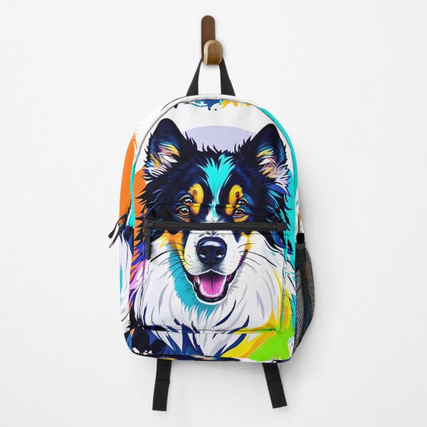 Item preview, A cute and colorful dog is waiting for you to take it home designed and sold by SurrealAnimals.