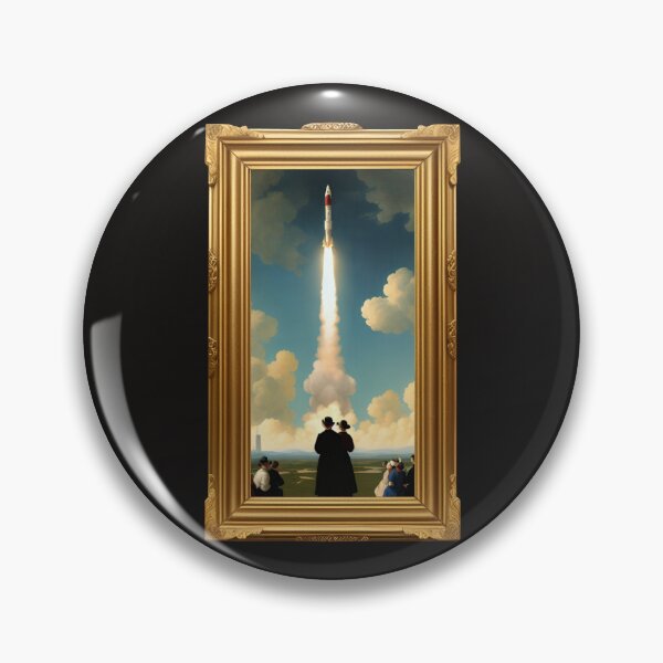 Item preview, Old Master rocket launch (#04) [Create a set!] designed and sold by SolidEarthArt.