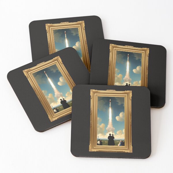 Item preview, Old Master rocket launch (#04) [Create a set!] designed and sold by SolidEarthArt.