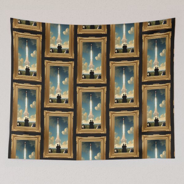 Item preview, Old Master rocket launch (#04) [Create a set!] designed and sold by SolidEarthArt.