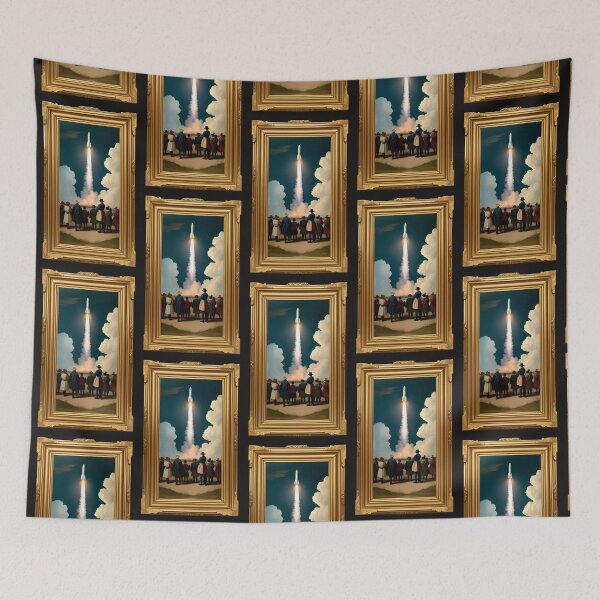 Item preview, Old Master rocket launch (#05) [Create a set!] designed and sold by SolidEarthArt.