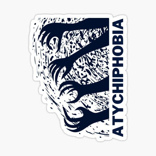 Vista previa del artículo con la obra «Aticofobia», diseñado y vendido por Harsh  Katariya.