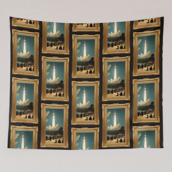 Item preview, Old Master rocket launch (#06) [Create a set!] designed and sold by SolidEarthArt.